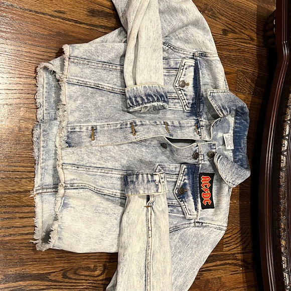 AC/DC | Jackets & Coats | Acdc Denim Jacket | Poshmark